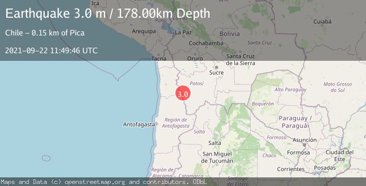 Map of POTOSI, BOLIVIA