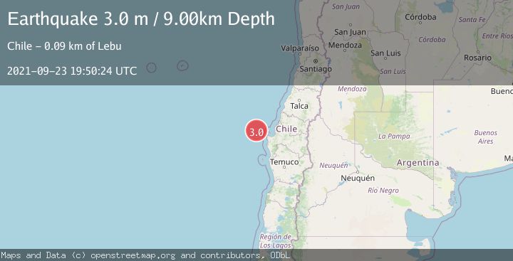Map of OFFSHORE BIO-BIO, CHILE