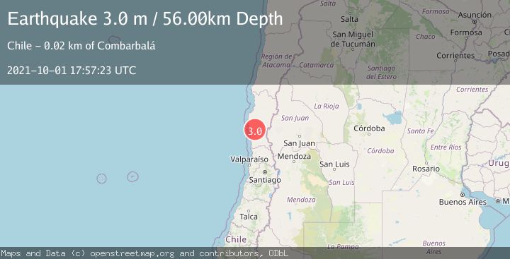 Map of COQUIMBO, CHILE