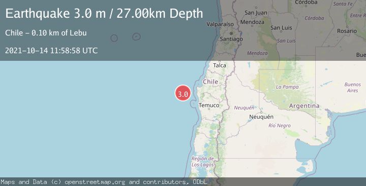 Map of OFFSHORE BIO-BIO, CHILE