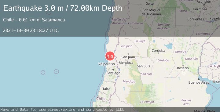 Map of COQUIMBO, CHILE