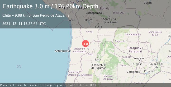 Map of POTOSI, BOLIVIA