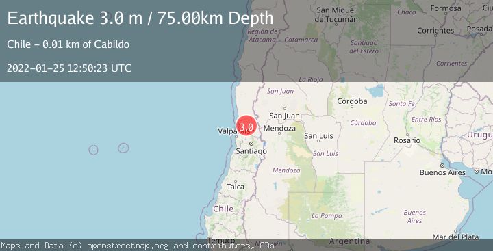 Map of VALPARAISO, CHILE