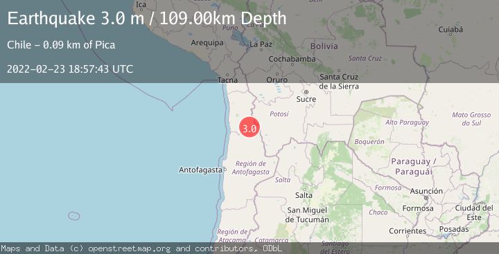 Map of TARAPACA, CHILE
