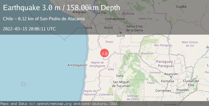 Map of POTOSI, BOLIVIA