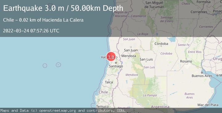 Map of VALPARAISO, CHILE