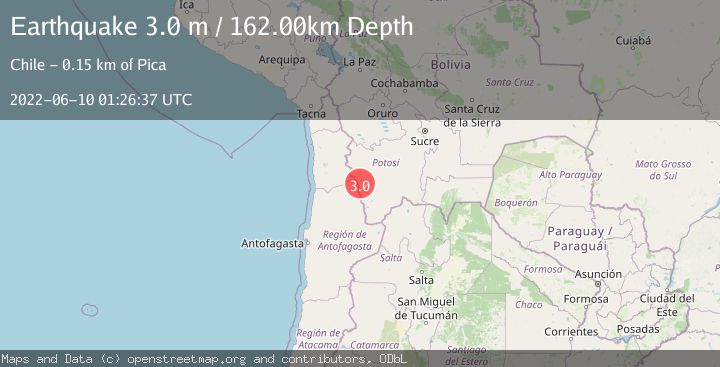 Map of POTOSI, BOLIVIA