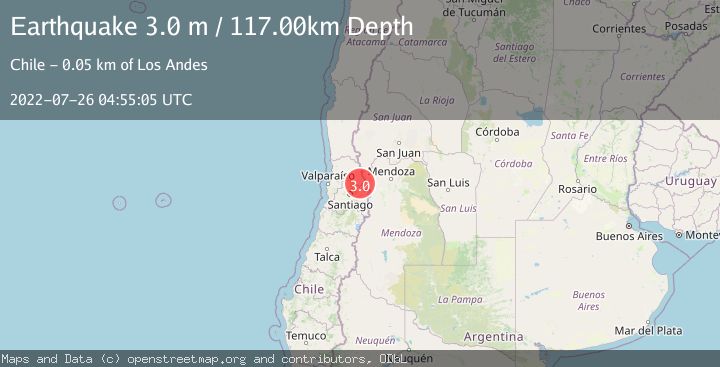 Map of VALPARAISO, CHILE