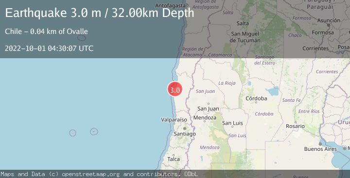 Map of COQUIMBO, CHILE