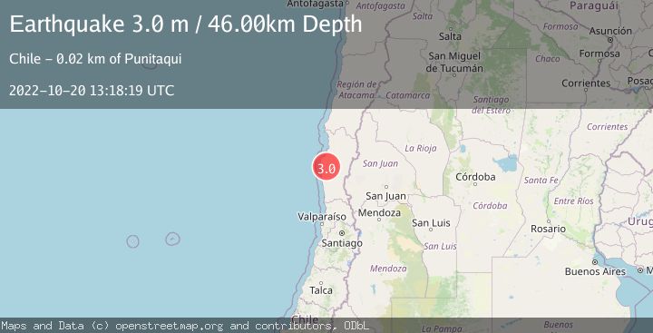 Map of COQUIMBO, CHILE