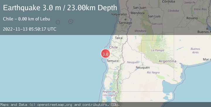 Map of BIO-BIO, CHILE