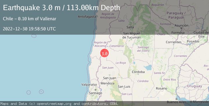 Map of SAN JUAN, ARGENTINA