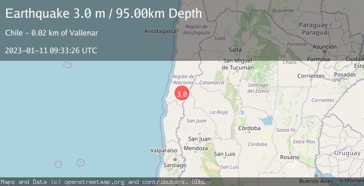 Map of ATACAMA, CHILE