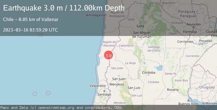 Map of ATACAMA, CHILE