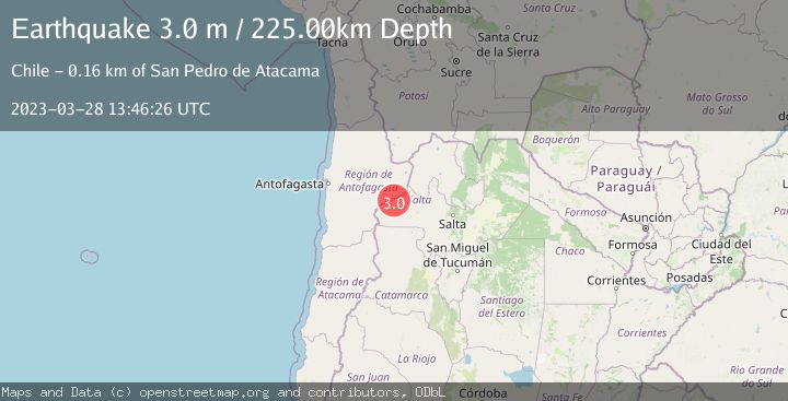 Map of SALTA, ARGENTINA