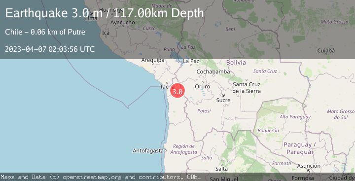 Map of TARAPACA, CHILE