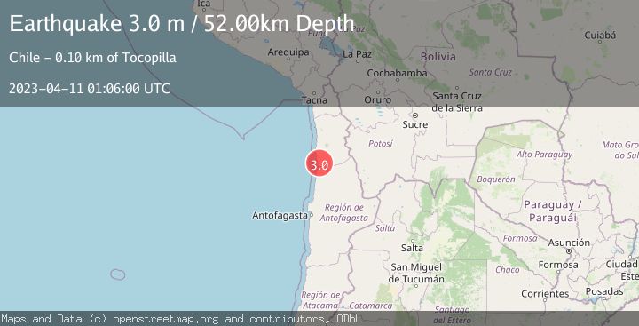 Map of TARAPACA, CHILE