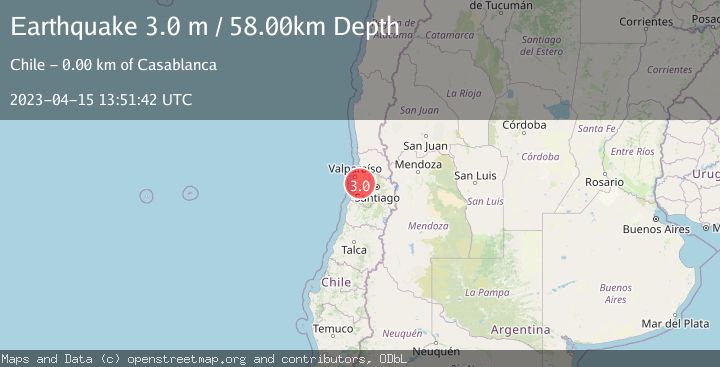 Map of VALPARAISO, CHILE