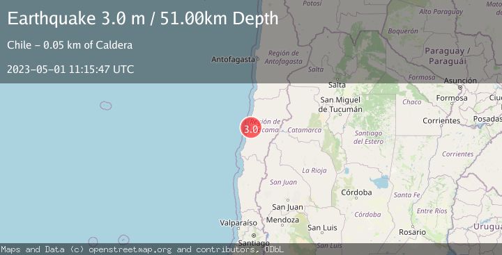 Map of ATACAMA, CHILE