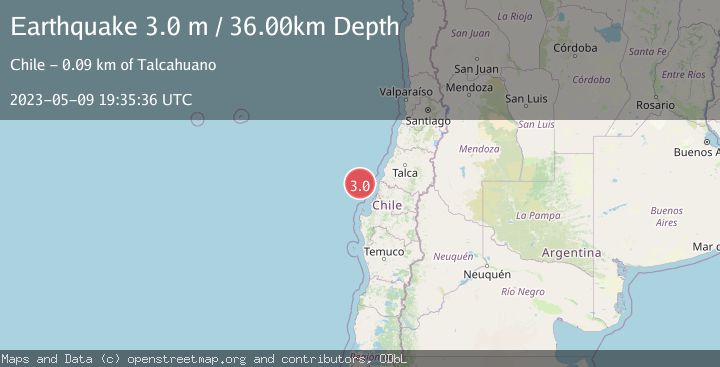Map of OFFSHORE BIO-BIO, CHILE