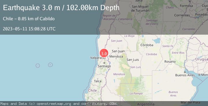 Map of VALPARAISO, CHILE
