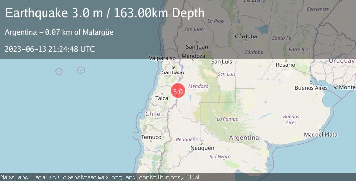Map of MENDOZA, ARGENTINA