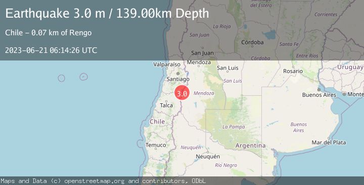 Map of LIBERTADOR O'HIGGINS, CHILE