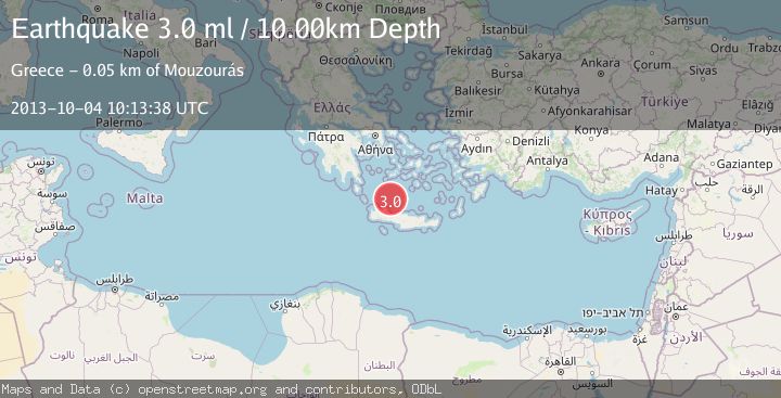Map of CRETE, GREECE