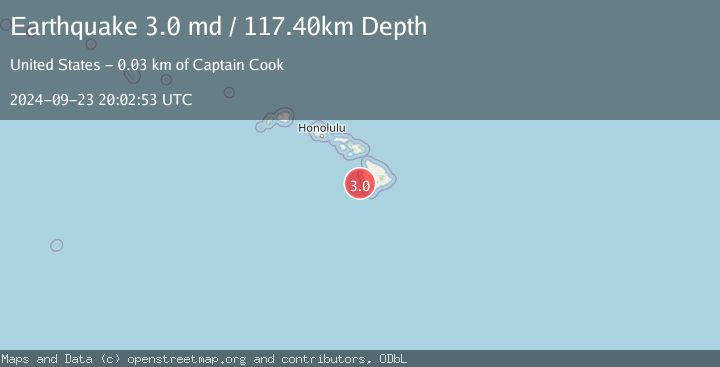 Map of HAWAII REGION, HAWAII