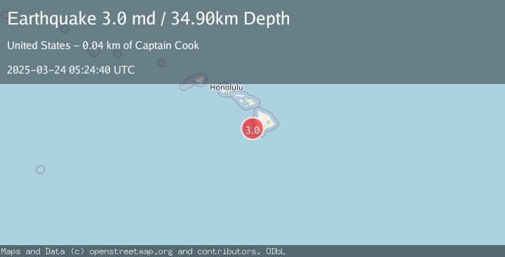 Map of HAWAII REGION, HAWAII