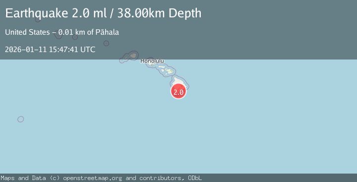 Map of ISLAND OF HAWAII, HAWAII