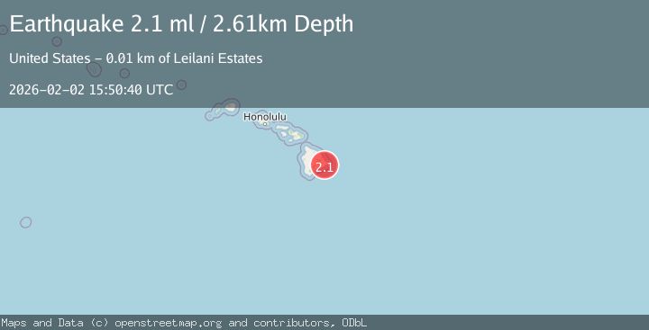 Map of HAWAII REGION, HAWAII