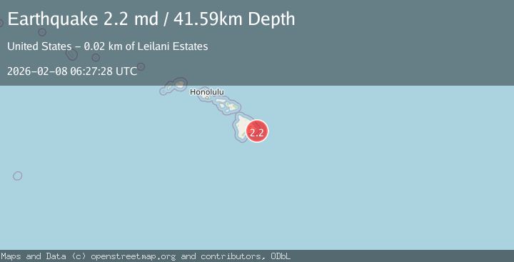 Map of HAWAII REGION, HAWAII