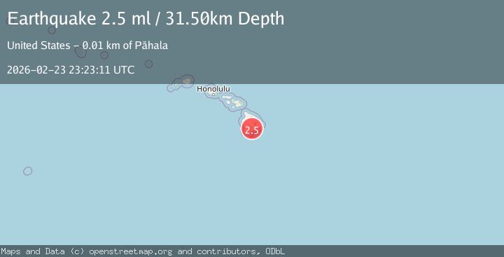 Map of ISLAND OF HAWAII, HAWAII