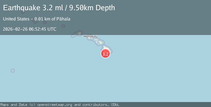 Map of ISLAND OF HAWAII, HAWAII