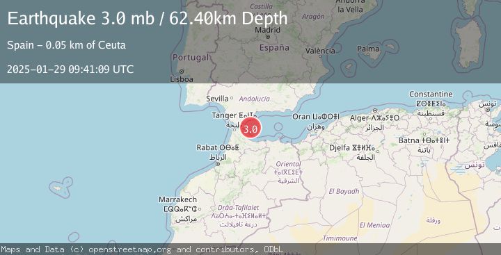 Map of STRAIT OF GIBRALTAR