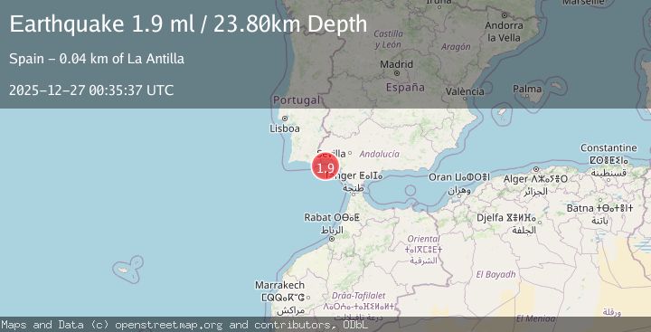 Map of STRAIT OF GIBRALTAR