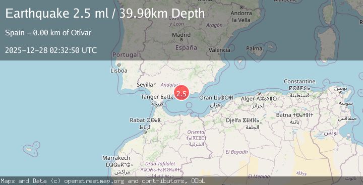Map of STRAIT OF GIBRALTAR