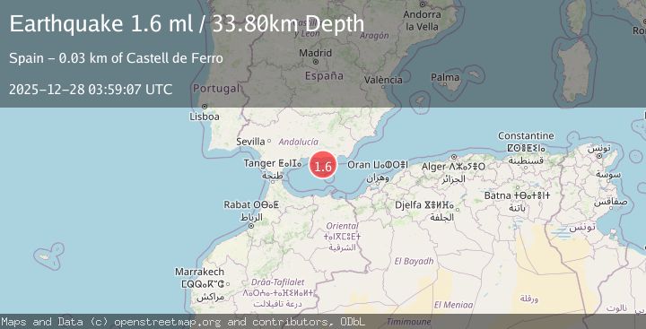 Map of STRAIT OF GIBRALTAR