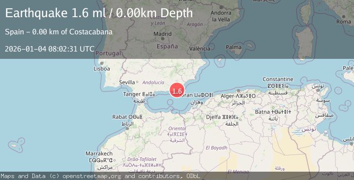 Map of STRAIT OF GIBRALTAR