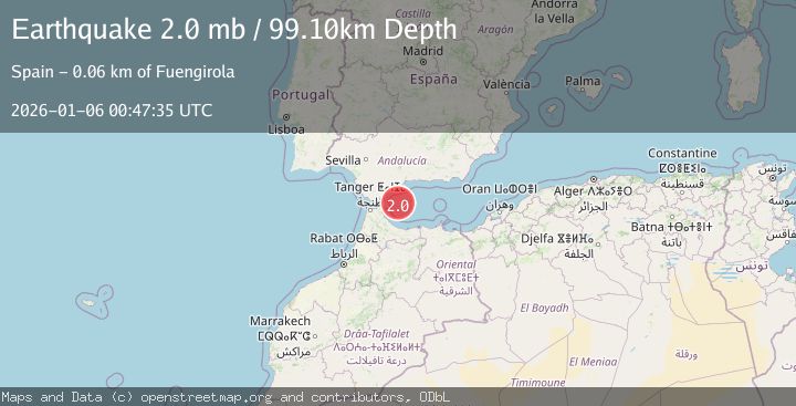 Map of STRAIT OF GIBRALTAR