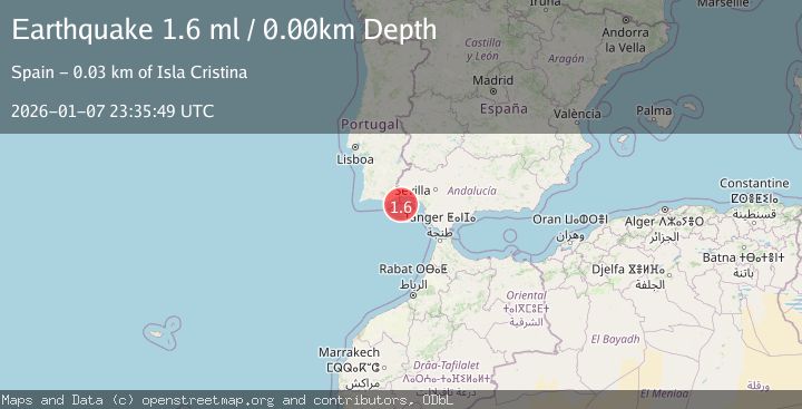 Map of STRAIT OF GIBRALTAR