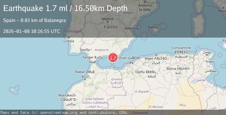 Map of STRAIT OF GIBRALTAR
