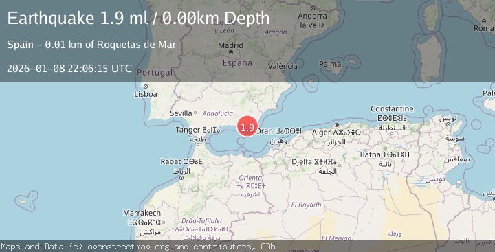 Map of STRAIT OF GIBRALTAR