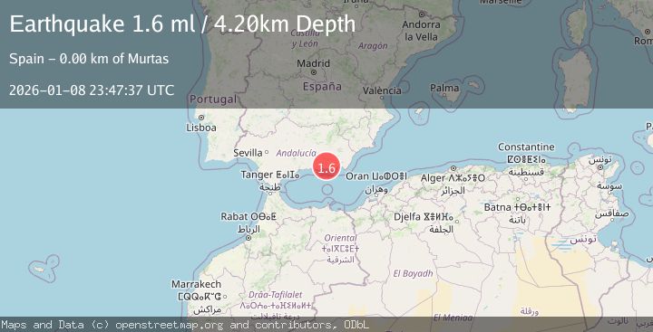Map of STRAIT OF GIBRALTAR