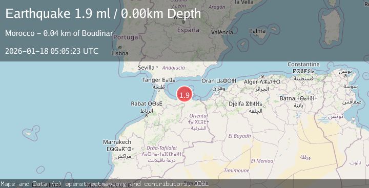 Map of STRAIT OF GIBRALTAR