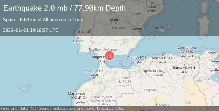 Map of STRAIT OF GIBRALTAR