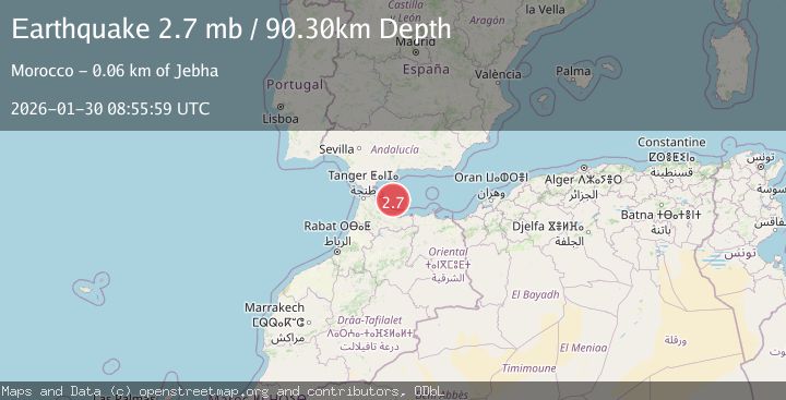 Map of STRAIT OF GIBRALTAR