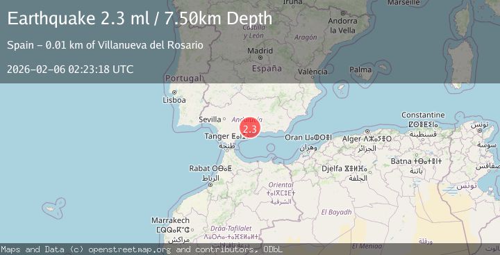 Map of STRAIT OF GIBRALTAR