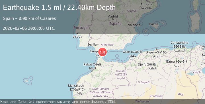 Map of STRAIT OF GIBRALTAR